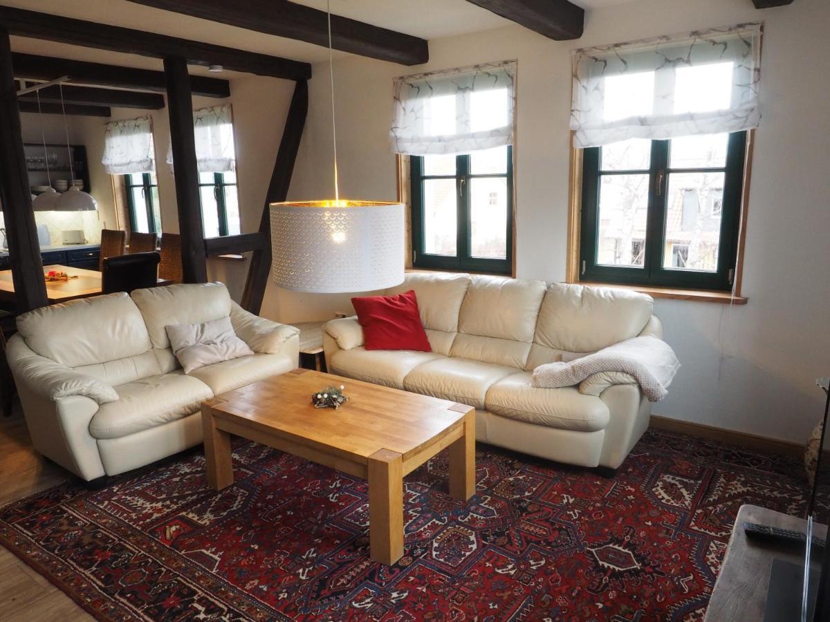 Schoene Gemuetliche Ferienwohnung Mit Kamin II Im Harz Darlingerode 外观 照片